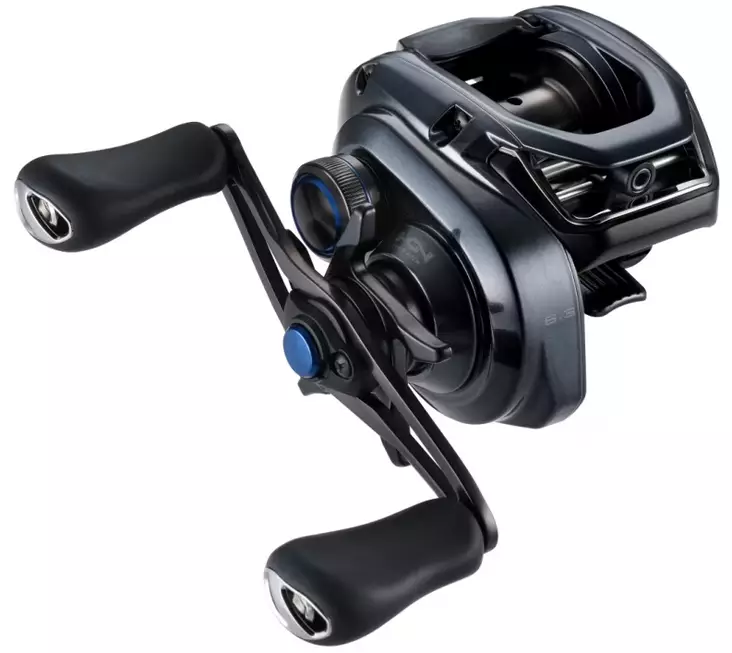 Shimano SLX A 70/74 - Niedrigprofil-Baitcast-Rollen - 0022255289764 - 1