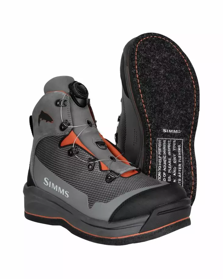 Simms Guide BOA FELT Boot Slate - Watstiefel - 694264571354 - 1
