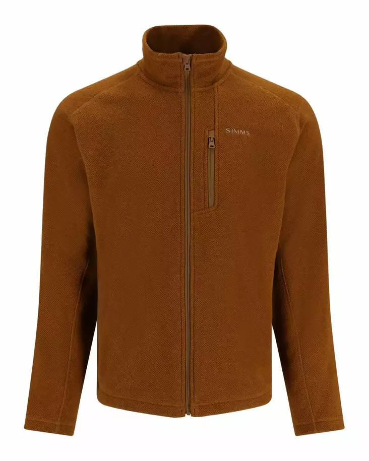 Simms Rivershed Full Zip Cobia Heather - Hemden - 694264657614 - 2