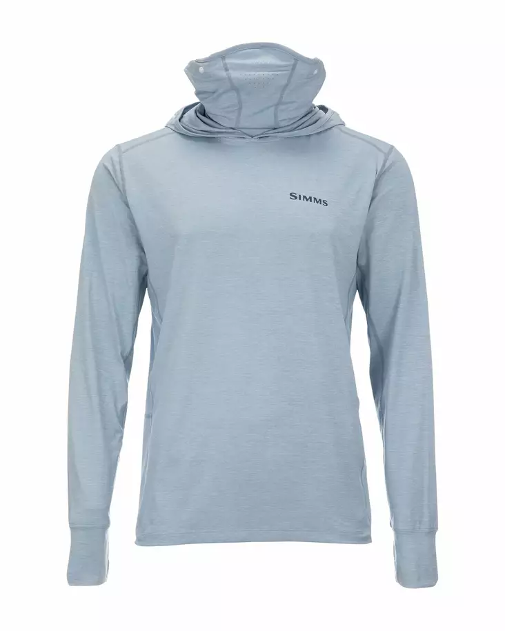 Simms Solarflex Guide Cooling Hoody Steel Blue - Hemden - 694264569764 - 1