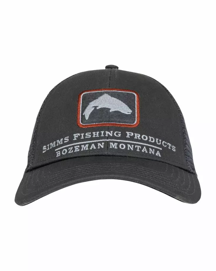 Simms Trout Icon Trucker Carbon - Trucker-Kappen - 694264565674 - 1