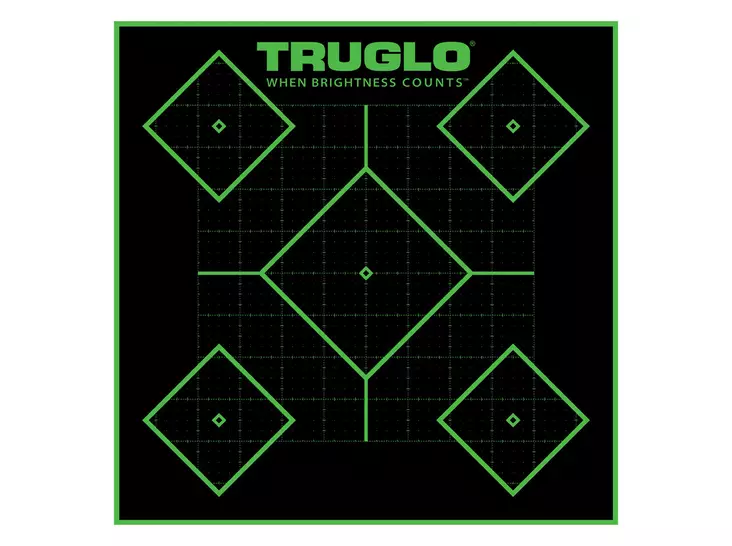 TruGlo Target 5-Diamond 12x12 (6 pcs) - Schießscheiben - 788130019054 - 1