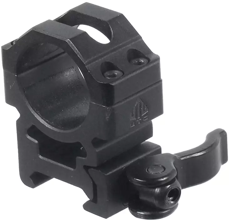 UTG 1" Picatinny Scope Rings QD Lever Lock - Komplette Montagen - 4712274527294 - 1