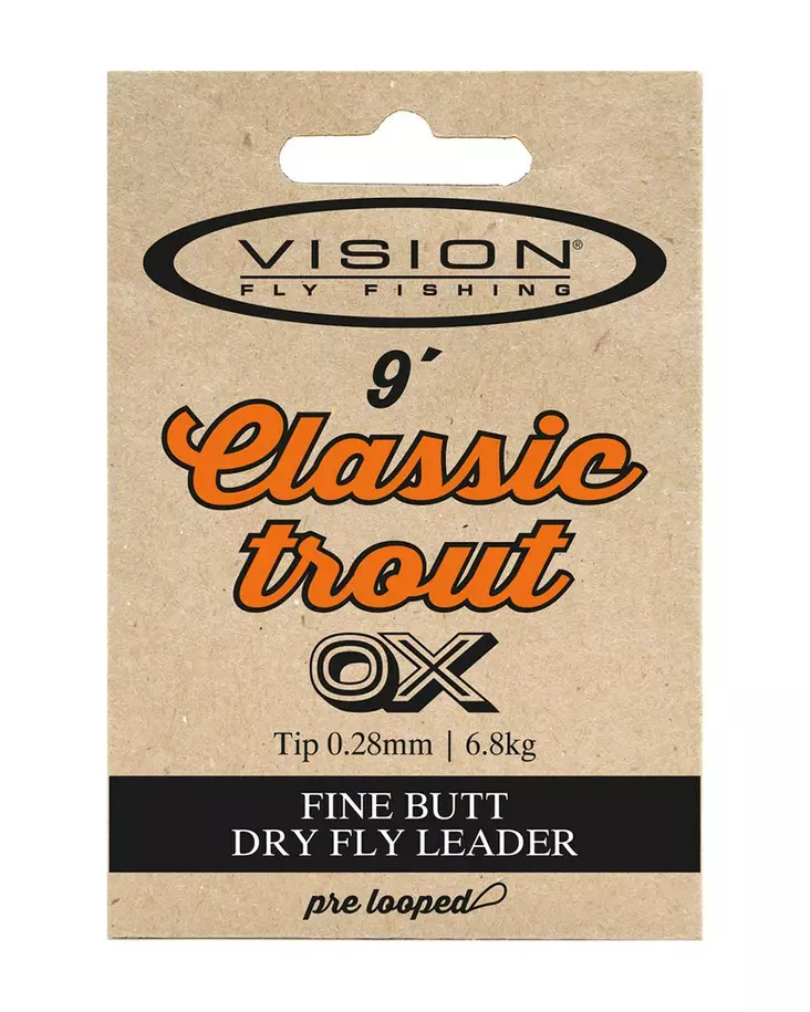 Vision Classic Trout Leader 9 - Nylon-Vorfächer - 6417812300964 - 1