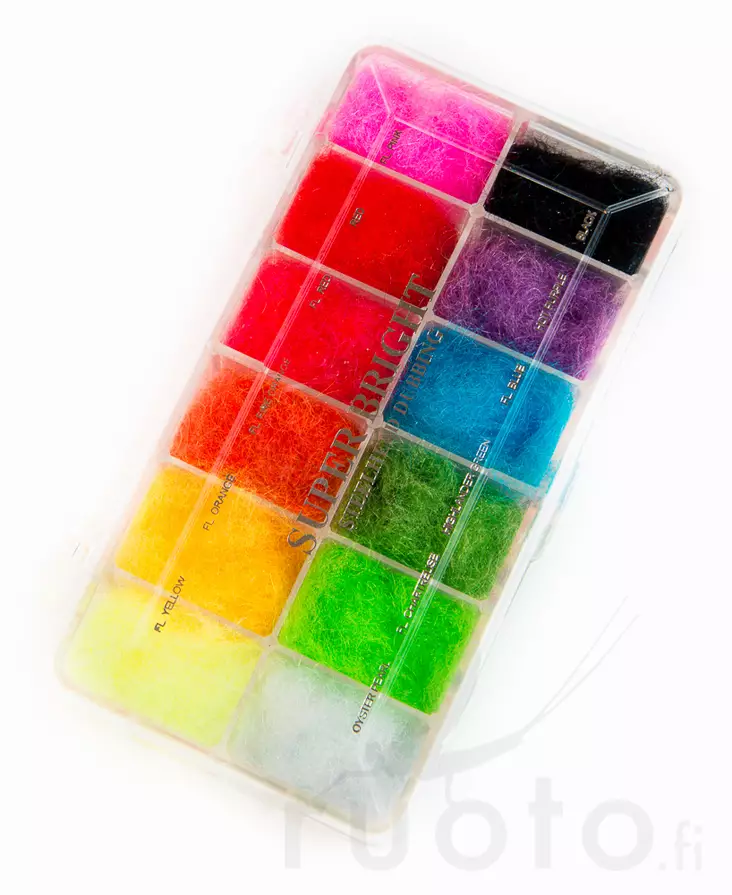 Wapsi Super Bright Steelhead Dispenser II -dubbinglajitelma - Dubbing-Spender - 053526352214 - 1