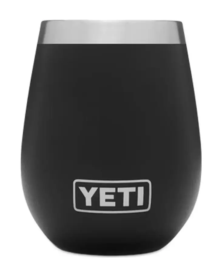 Yeti Rambler 10oz Wine Tumbler Black - Thermosflaschen und -becher - 888830129074 - 1
