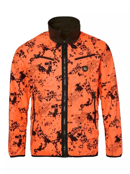 Alaska Raptor Ms Reversible Jacket Solid Brown/BlindTech Blaze - Jagdjacken für Männer - 6438347066405 - 2
