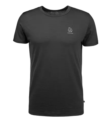 Anar Muorra M's Merino T-Shirt Black - Jagdunterwäsche - 6438014261195 - 1