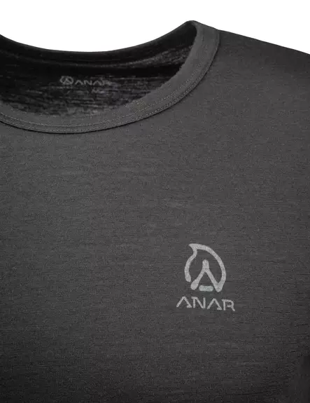 Anar Muorra M's Merino T-Shirt Black - Jagdunterwäsche - 6438014261195 - 2