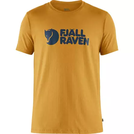 Fjällräven Logo T-shirt M Ochre - Herren-T-Shirts - 7323450606015 - 1