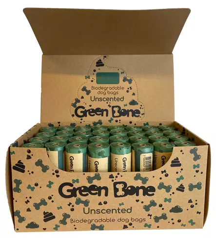 Green Bone Unscented, 1 roll - Andere Hundezubehör - 7350040123935 - 1