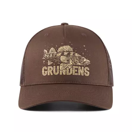 Grundens King of the Lakes Trucker Brown - Trucker-Kappen - 0840316349635 - 1