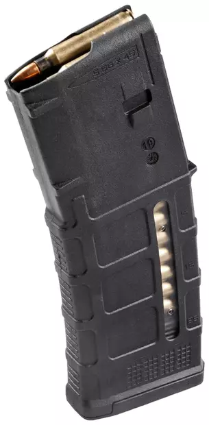 Magpul PMAG 30 AR/M4 GEN M3 Window BLK - AR-15 Magazine - 873750007625 - 1