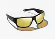 Bajio Vega Black Matte Yellow Glass - Glaslinsen - 840290913105 - 2