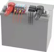 Blue Sea Systems Fuse Block ST-Blade BTM 4 Circuits Kit - Kabel und Anschlüsse - 632085050245 - 2