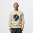 Fjällräven Logo Knit Sweater M Light Beige - Hemden - 7323451199585 - 6