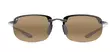 Maui Jim Hookipa - Gloss Black Frame with HCL Lens - Kunststofflinsen - 603429008505 - 3