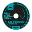 Mikado Aji Feeder Ready Rig 100cm - Gebundene Haken - 5900637110415 - 1