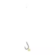 Mikado MF Rig HMFB12G Rubber Mono Barbed - Gebundene Haken - 5900637720645 - 2