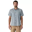Patagonia Mens Back Step Shirt Still Blue - Hemden - 196924987845 - 2