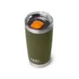 Yeti Rambler 20oz Tumbler Olive/King Crab Orange - Thermosflaschen und -becher - 888830628485 - 3