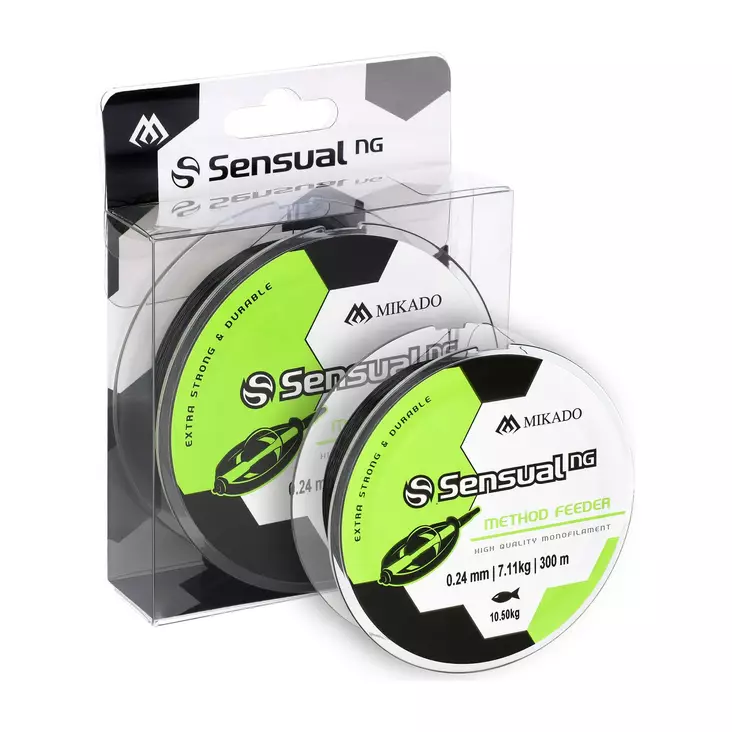 Mikado Sensual N.G. Method Feeder 300m - Monofile Feeder- & Matchschnüre - 5900637043935 - 1