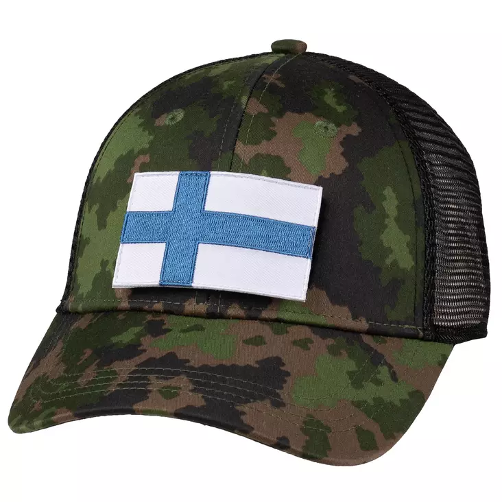 Salon Trucker Cap Camo M05 Velcro Finnland - Kopfbedeckungen - 6419647063875 - 1