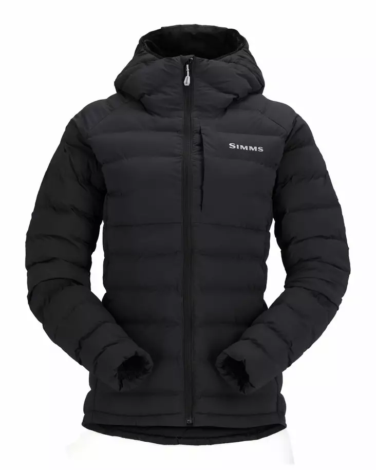 Simms Women's Exstream Hooded Jacket Black - Isolierte Jacken - 694264581025 - 2