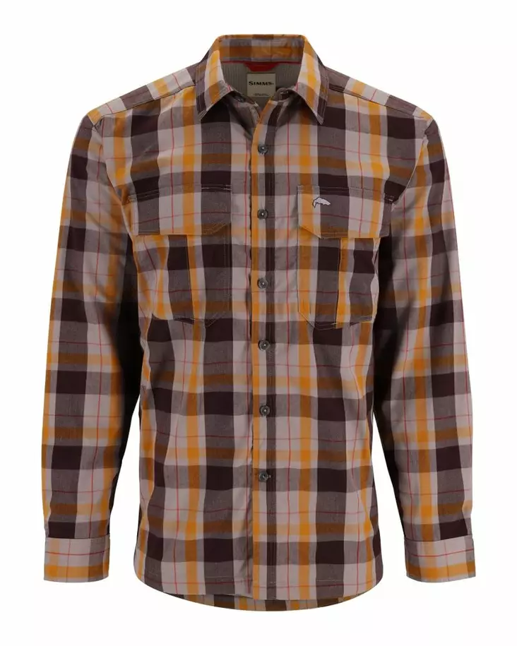 Simms ColdWeather Shirt Dolomite Logan Plaid - Hemden - 694264654415 - 2