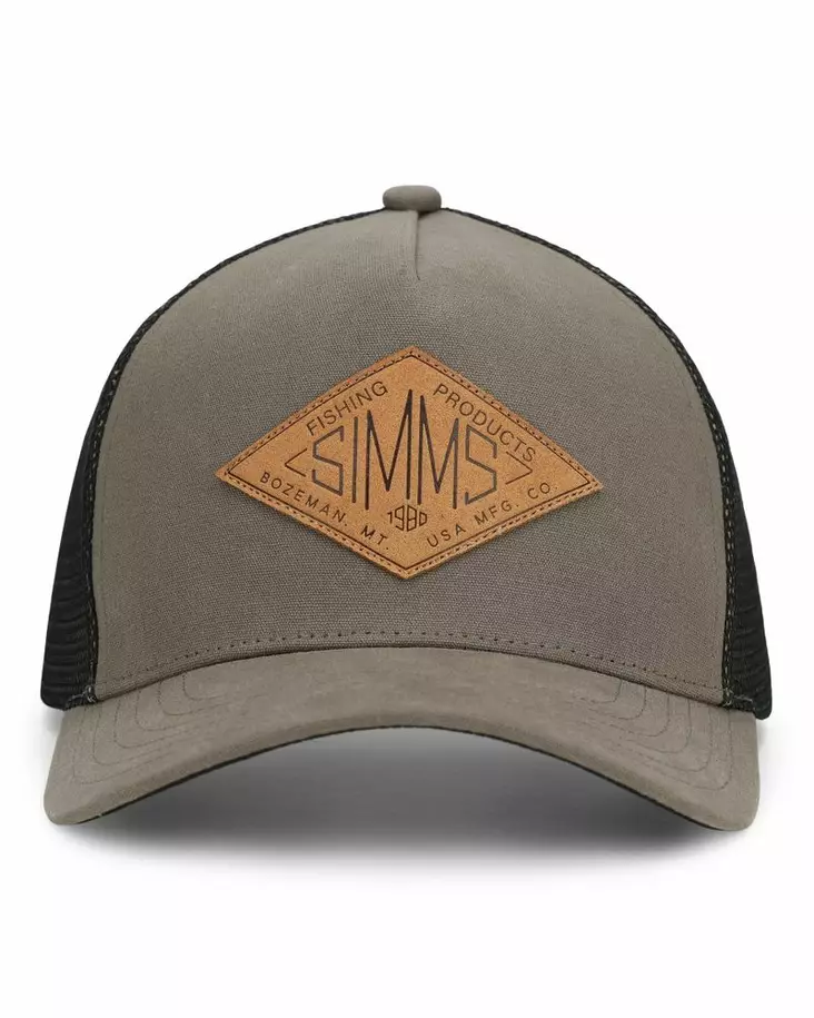 Simms Double Haul Trucker Smokey Olive - Trucker-Kappen - 694264659045 - 2