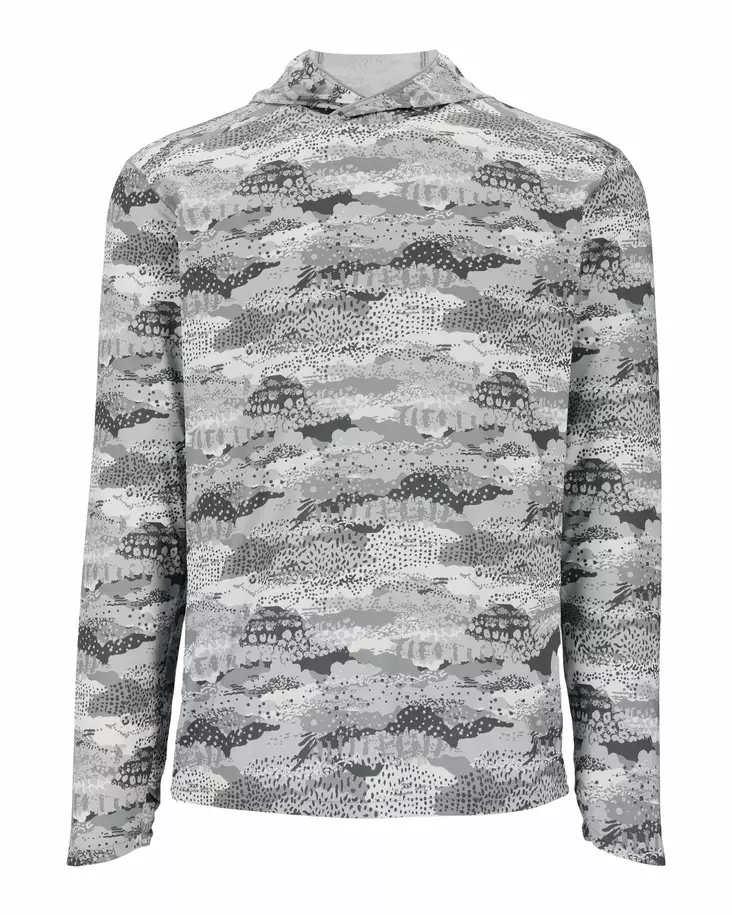 Simms Bugstopper Solarflex Hoody - Shroud Sterling - Sweatshirts - 694264679715 - 1