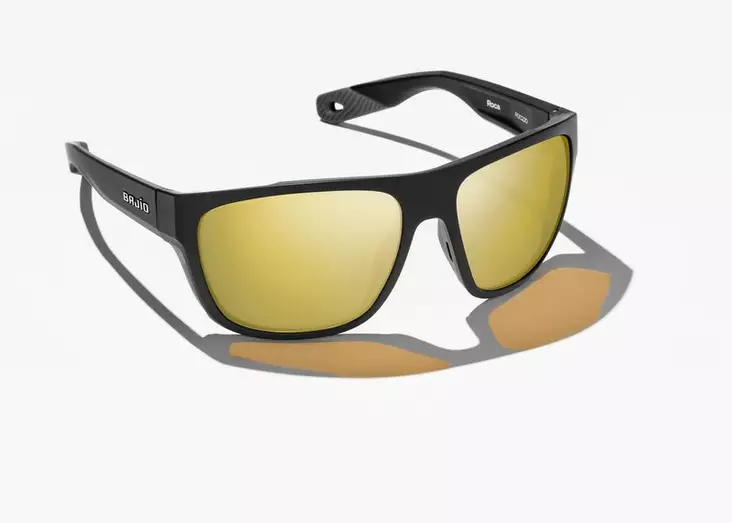 Bajio Las Rocas Black Matte Yellow Mirror Glass - Glaslinsen - 840290913075 - 2