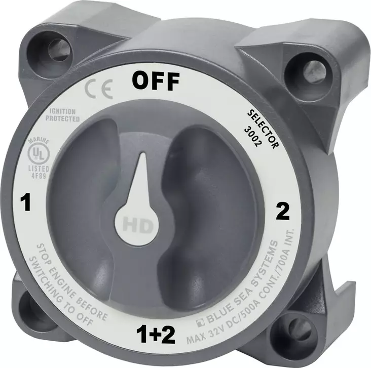 Blue Sea Heavy Duty Series Battery Switches - Batteriezubehör - 632085030025 - 1