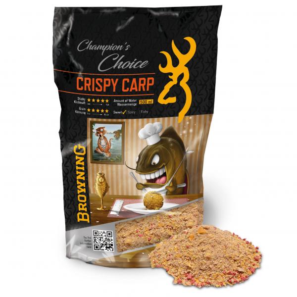 Browning Groundbait Crispy Carp 1kg - Köder - 4029569397945 - 1