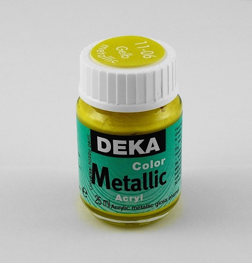 Deca Lack Metallic 25ml - Lösungsmittelbasierte Farben und Farbtöne - SAMDLM25 - 1