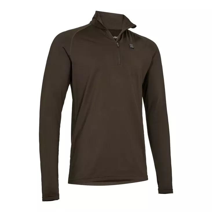 Deerhunter Heat Game ½-Zip Undershirt Wood - Unterhemd - 5702827249925 - 1