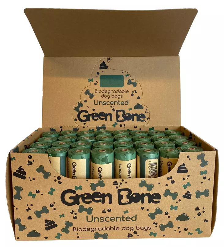 Green Bone Unscented, 1 roll - Andere Hundezubehör - 7350040123935 - 1