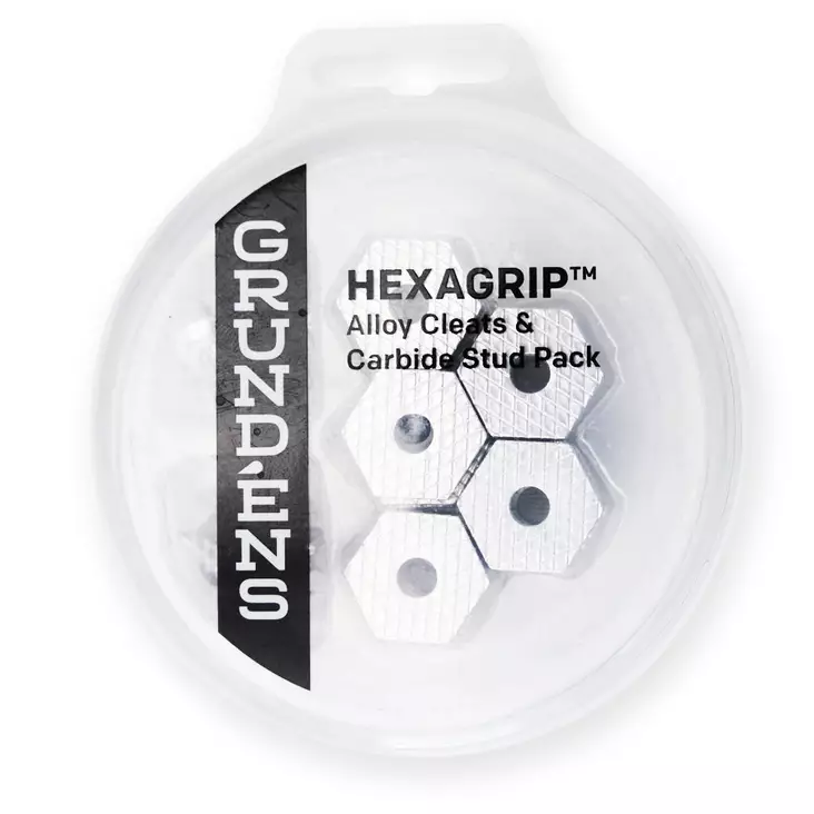 Grundens HEXAGRIP Cleat & Stud Puck Pack Silver - Stollen - 0840316311595 - 1