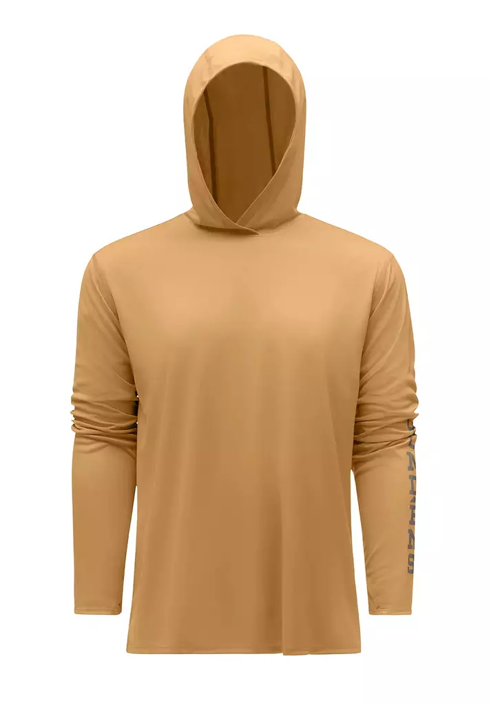 Grundens Tough Sun Hoodie Whiskey - Sweatshirts - 0840316329675 - 1