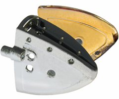 Jackpot Raksihuppu Medium Chrome - Köderhalter und Blinker - 461005 - 1
