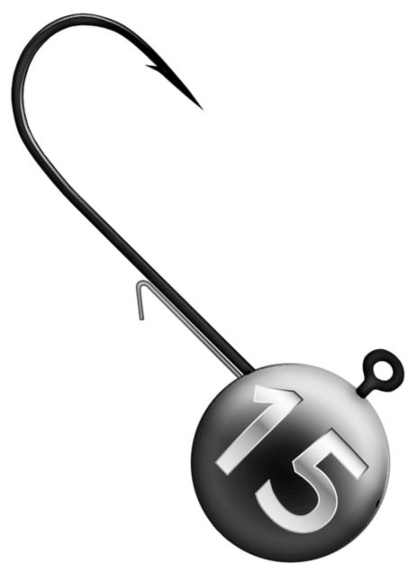 K.P Round Jig Head 15g - Jig-Köpfe - 6438239079445 - 1