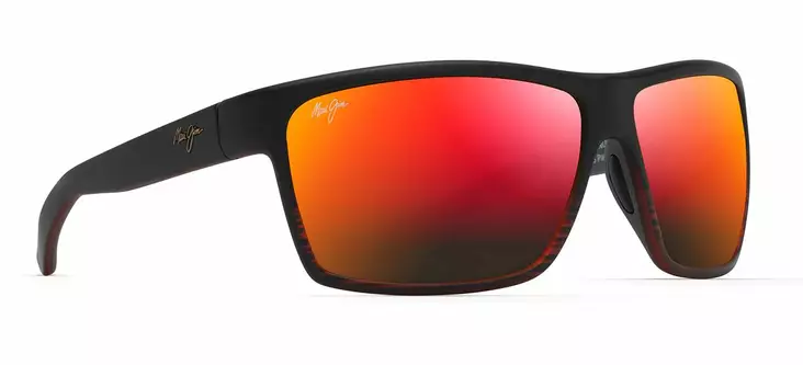 Maui Jim Alenuihaha - Brugundy Stripe with Hawaii Lava Lens - Glaslinsen - 603429067335 - 1