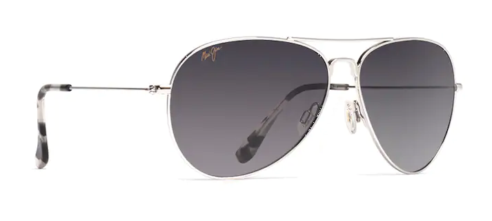Maui Jim Mavericks - Silver Titanium Frame with Neutral Grey Lens - Kunststofflinsen - 603429022105 - 1