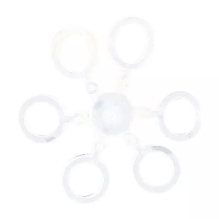 Mikado Method Feeder Bait Bands on Ring Transparent 4mm - Feeder-Verbinder, Perlen & Stopper - 5900637612735 - 1