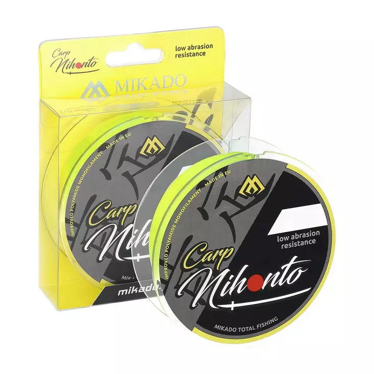 Mikado Nihonto Carp 600m Fluo Yellow - Monofile Schnüre - 5900637802785 - 1