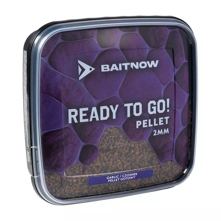 Mikado Ready To Go Method Feeder Pellet Garlic 2mm 500g - Futter- & Mikropellets - 5900637169345 - 1