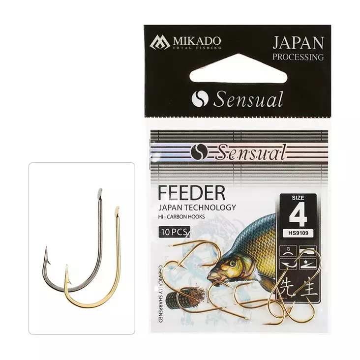 Mikado Sensual Feeder 9109 G - Öhr- & Plättchenhaken - 5900637613985 - 1