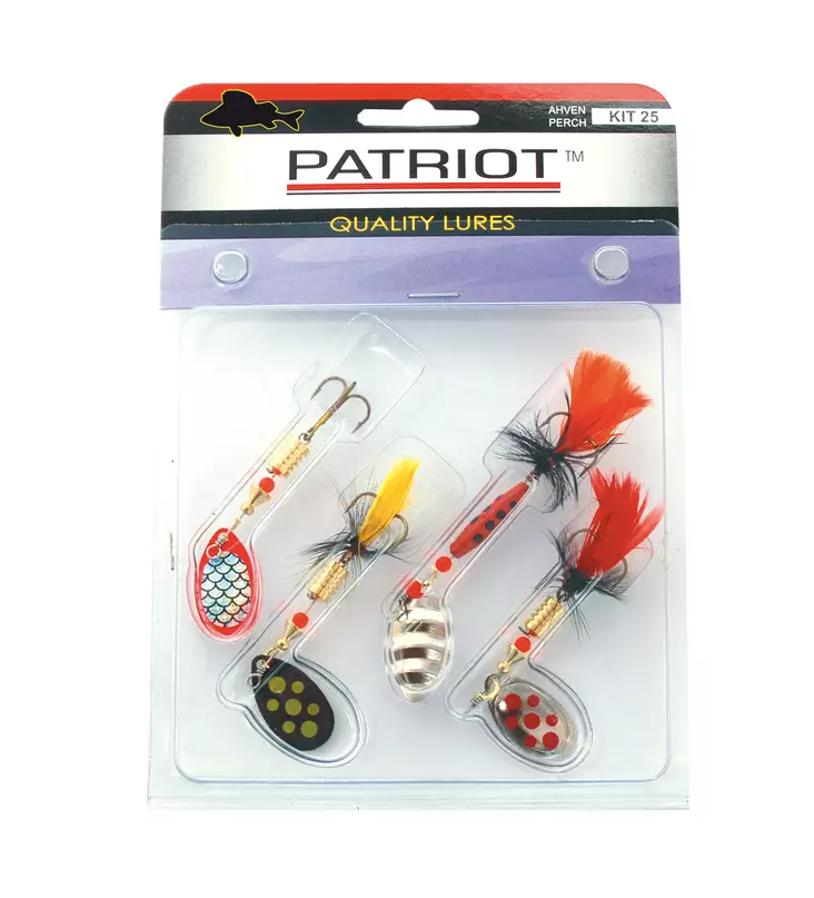 Patriot Lajitelma 4kpl Ahven - Köder-Sortimente - 6417512400565 - 1