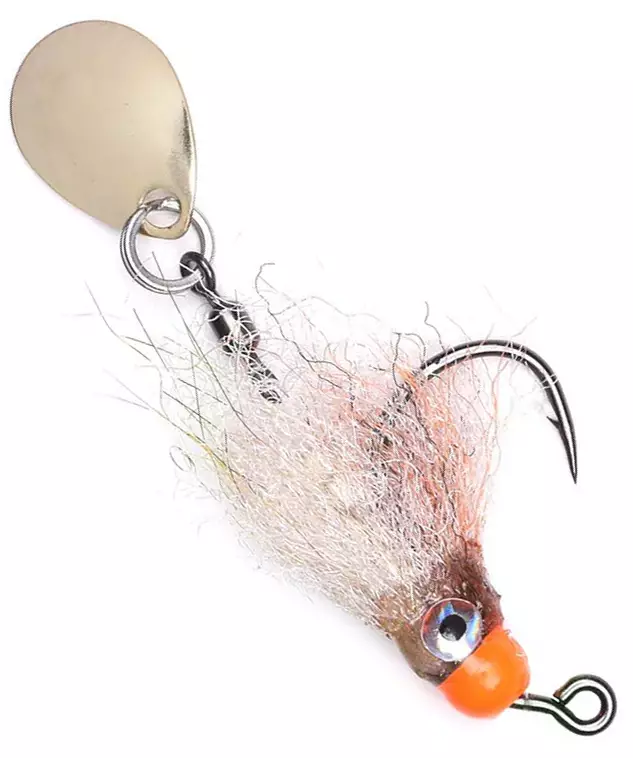 Perch - Ahven Clouser 1 Silver #4 - Streamer und Wooly Buggers - 8859202539175 - 1
