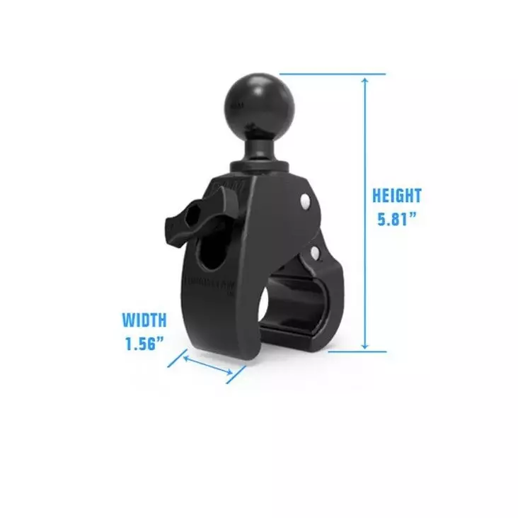 RAM Tough-Claw Medium Clamp Ball Base - RAM-Halterungen, Größe C - 793442944215 - 1